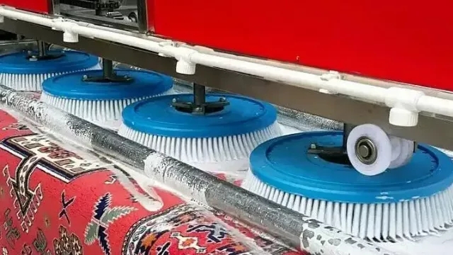 نحوه ی شستن فرش خیلی کثیف